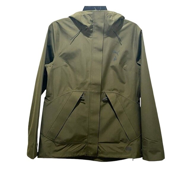 Puma Seasons Stormcell Tech Waterproof Women's Hooded Jacket Size Small 522579 - Picture 2 of 7